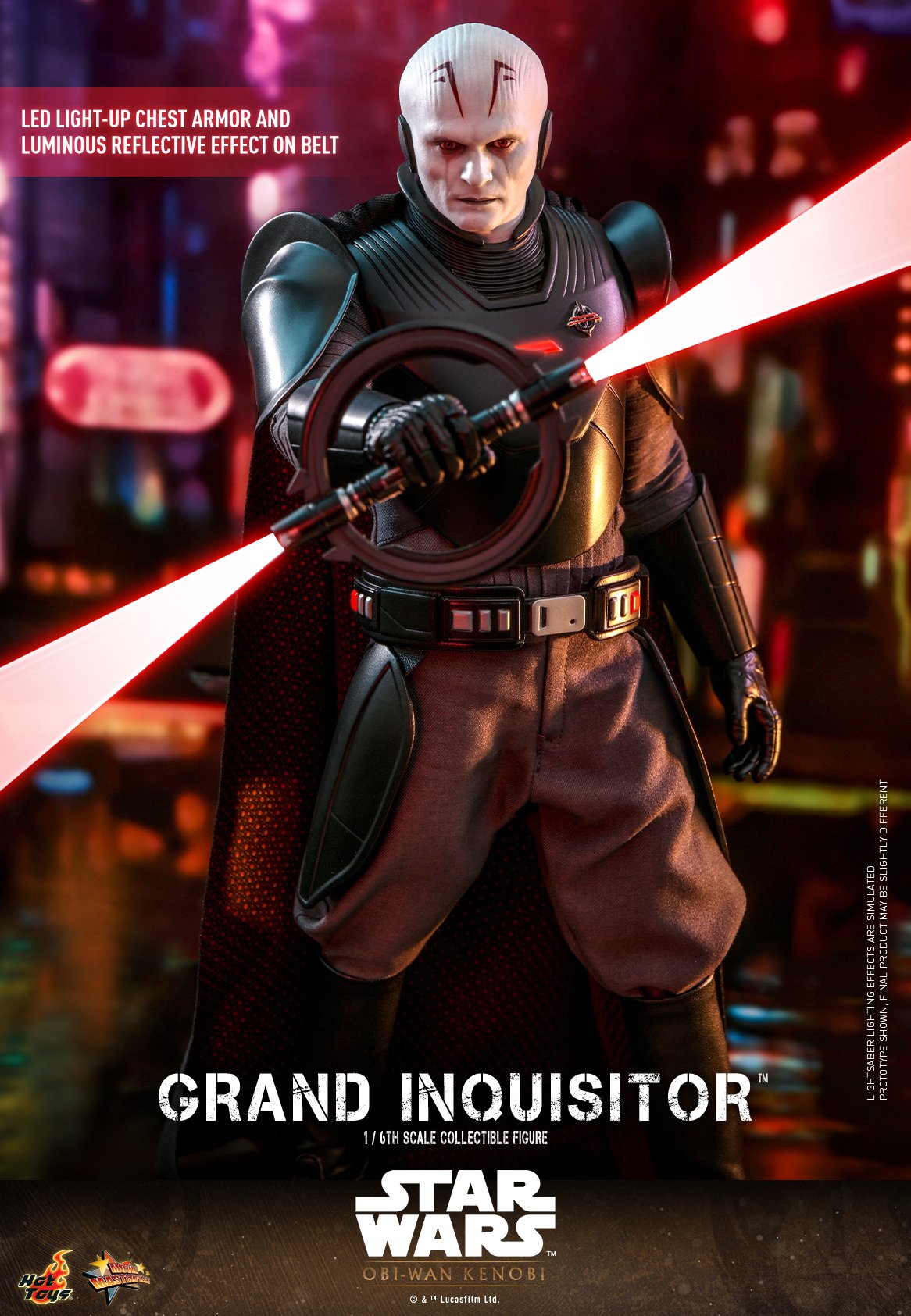 Pre-Order Hot Toys Star Wars Grand Inquisitor Sixth Scale Figure TMS082